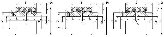 尼龍內(nèi)齒聯(lián)軸器尺寸