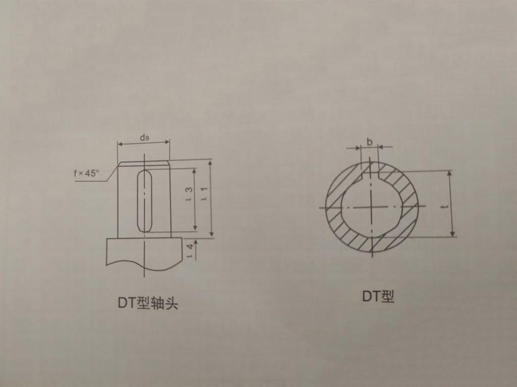 DT剛性凸緣聯(lián)軸器